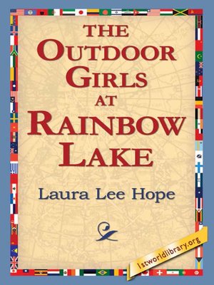 cover image of The Outdoor Girls at Rainbow Lake